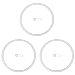 3X Replacement Silicone Rubber Electric Pressure Cooker Parts Sealing Ring Gasket Home 5-6L