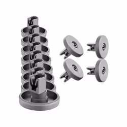 12PCS Dishwasher Wheels Lower Basket Wheels for FAVORIT Dishwasher Wheels