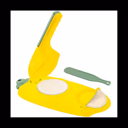 Dumpling Press Maker Moulds, Press Set Manual Tortilla Press, 10 Seconds to Make Dumplings Empanadas 2