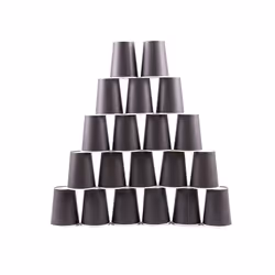 40 Paper Cups  - Plain Solid Colours Birthday Catering