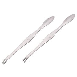 Seafood Tool Crab Crackers Picks Spoons Stainless Steel Crab Shrimp Tool Lobster Clamp Pliers Clip Pick - 10Pcs