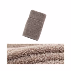 CNNOTEPAD Egyptian Cotton Bath Sheet Towel, Brown 74x34Cm