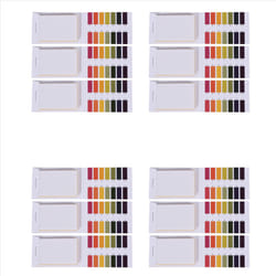 12 Set 240 Strips 1-14 PH Litmus Paper Ph Test Strips Water Cosmetics Soil PH Test Paper Strips with Control Card
