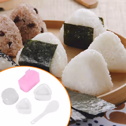 Sushi Maker Molds Onigiri Mold Musubi Maker Press Rice Paddle Sushi Making Mold Kitchen
