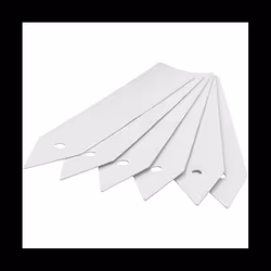 200 Pcs Plastic Plant Nursery Garden Labels Garden Stake Tags White 10X2Cm