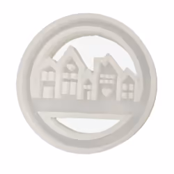 CNNOTEPAD House Listing Silicone Molds Gypsum Concrete Moulds Casting