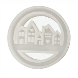 CNNOTEPAD House Listing Silicone Molds Gypsum Concrete Moulds Casting