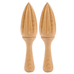 2Pcs Wooden Lemon Squeezer Mini Juicer Fruit Orange Juice Extractor Reamer New Multifunctional Kitchen Tool