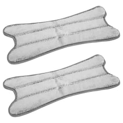 1 Set 2 Pcs Fiber Flat Floor Cleaning Cloth X Type Replace Cloth Mop Cloth Household Cleaning Mop Accessories