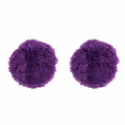 2X Faux Sheepskin Wool Carpet 30 x 30 cm Fluffy Soft Longhair Decorative Carpet Cushion Chair Sofa Mat