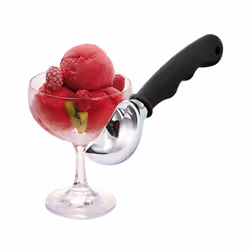 Premium Ice Cream Scoop, Dishwasher Safe Black