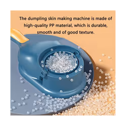 Dumpling Maker Machine Dumpling Mold Maker Pressing Dumpling Skin Mould Dumpling Making Tool,Yellow