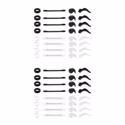32 Pairs Eyeglasses Retainers Anti- Eyeglass Holder Comfort Ear Grip Hooks Protectors for Spectacle Sunglasses