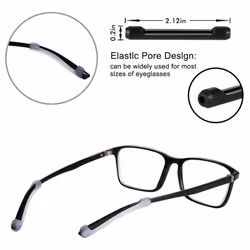 32 Pairs Eyeglasses Retainers Anti- Eyeglass Holder Comfort Ear Grip Hooks Protectors for Spectacle Sunglasses