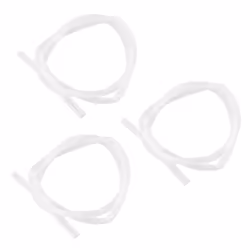 3pcs 8mm ID x 10mm OD Food Grade Flexible Hose Silicone Tubing Tube 1Meter
