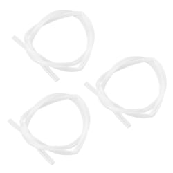 3pcs 8mm ID x 10mm OD Food Grade Flexible Hose Silicone Tubing Tube 1Meter