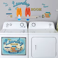 Laundry Detergent Cup Holder, Laundry Cup Holder Drip Tray Catcher, with Blue Cushion 2Pack