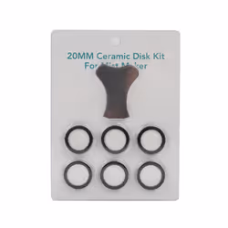 6Pack Transducer Discs for Optimyst Spares, Replacement Disks for Electric Heater Fire