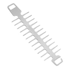 Skewers for Grilling Reusable Fish Bone Shape Barbecue Skewers Garden Camping BBQ Supplies for Grilling B
