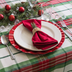 6Pcs Napkin Rings,Water Hyacinth Napkin Holder Rings - Rustic Napkin Rings for Birthday Party, Dinner Table Decoration