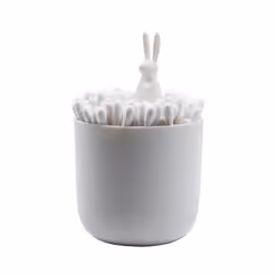 2X Cotton Swab Holder, Small Q-Tips Toothpicks Storage Organizer