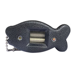 Ice Skating Edge Blade Sharpener Two-Sided Diamond Hand Held Pattern Knife Skate Sharpening Tool with Key Chain