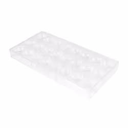 24 Holes Semi Sphere Chocolate Mould Polycarbonate Chocolate Bar Mold Half Ball Candy Maker Mold Bakeware