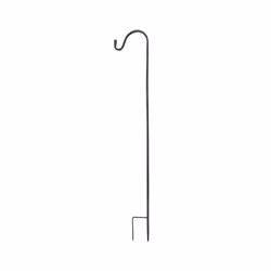 Hooks Rust Resistant Garden Stake Outdoor Metal Plant Stand Hanger Pole 80.5X10X1cm