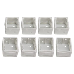 1 Inch Blind Brackets White Box Mounting Bracket Window Blinds Headrail Bracket