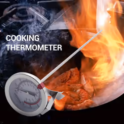 12 inch Mechanical Meat Thermometer Instant Read,Deep Fry Thermometer