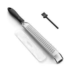 Lemon Zester & Cheese Grater - Stainless Steel - Kitchen Tool , Nutmeg, Chocolate, Vegetables, Fruits, Dishwasher