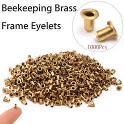 2000Pcs Copper Beekeeping for Frames Bee Equipments Copper Caps