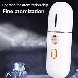 2X Portable Facial Steamer, Mini USB Facial Humidifier, Nano Facial Sprayer, Handy Face Steamer Mist Spray Machine