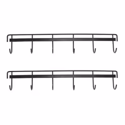 Utensil Hangers with Hooks Wall Utensil Holder Utensil Hooks Adhesive Wall Hooks Rack for Kitchen Bedroom