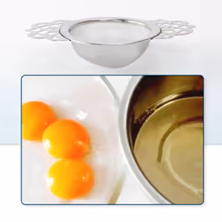 Tea Strainers with Drip Bowls ; Elegant Stainless Steel Loose Leaf Tea Strainers