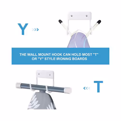 Ironing Board Hanger, Ironing Board Hook, Holder, & Small Ironing Board