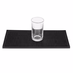 Rubber Service Bar Mat Heavy Duty Home Bar And Rubber Drip Mats Cocktail Bartender Tea Cup Mug Set Waterproof Kitchen Placemat