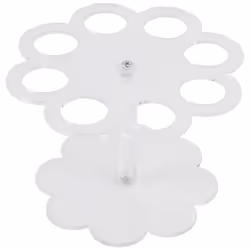 Detachable 8 Holes Acrylic Ice Cream Cone Holder Stand