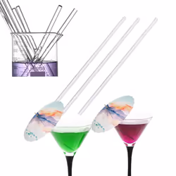Acrylic Dowel Rods for ,Acrylic Lollipop Cake Sticks,Round Rods Round Cake Dowels Rhythm Sticks