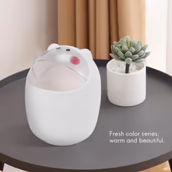 Mini Waste Bin Desktop Garbage Basket Cleaning Barrel Small Desk Organizer Storage Dustbins Animal Trash Can Paper Towel