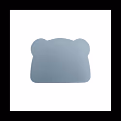 Silicone Mats Placemats Placemats Children'S Baby Coasters Protection Rack Decorative Kitchen Supplies 1Pc Blue