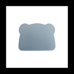 Silicone Mats Placemats Placemats Children'S Baby Coasters Protection Rack Decorative Kitchen Supplies 1Pc Blue