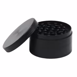 CNNOTEPAD Spice Grinder 4 Layers 2.5 Inch, Grinder, Black