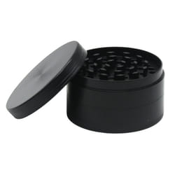 CNNOTEPAD Spice Grinder 4 Layers 2.5 Inch, Grinder, Black
