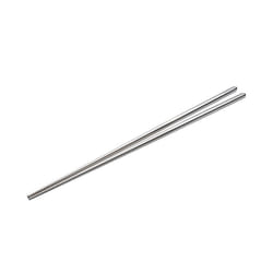 3 Pairs Cooking Chopsticks Extra Long Stainless Steel Chopsticks with Anti- Threaded for Hot Pot, Cooking, Frying