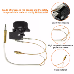 Thermocouple and Tilt Switch for Patio Heater Dump Switch for Propane Heater Patio Heater Outdoor Gas Heater Repair Kit
