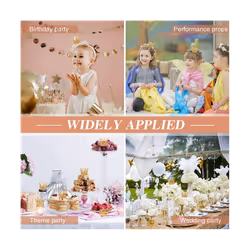 10 Pcs Gold Cake Topper Baby Small Rhinestone Crown for Flower Arrangements Shower Birthday Wedding Decor
