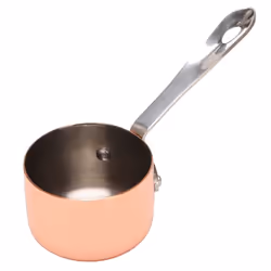 Boats Copper Plated Sauce Cup Milk Cup French Fries Sauce Cup Western Restaurant Special Copper Pot 3.8cm