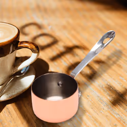 Boats Copper Plated Sauce Cup Milk Cup French Fries Sauce Cup Western Restaurant Special Copper Pot 3.8cm