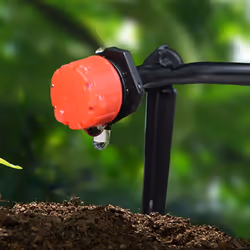 200Pcs Irrigation Drip Support Stakes for 1/4-Inch Tubing Hose Flower Beds, Vegetable , Herbs